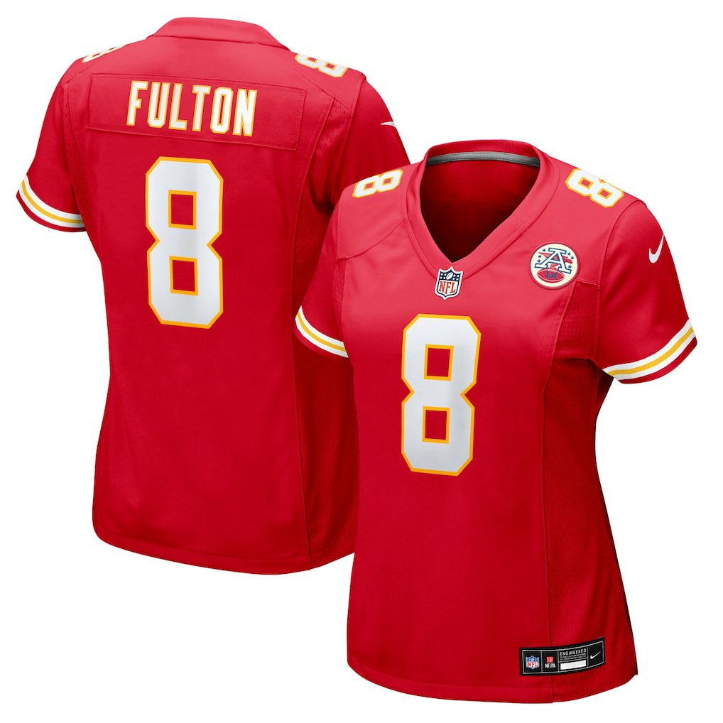 Nike Kristian Fulton Kansas City Chiefs Women's Team Game Jersey Red
