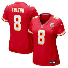 Nike Kristian Fulton Kansas City Chiefs Women's Team Game Jersey Red