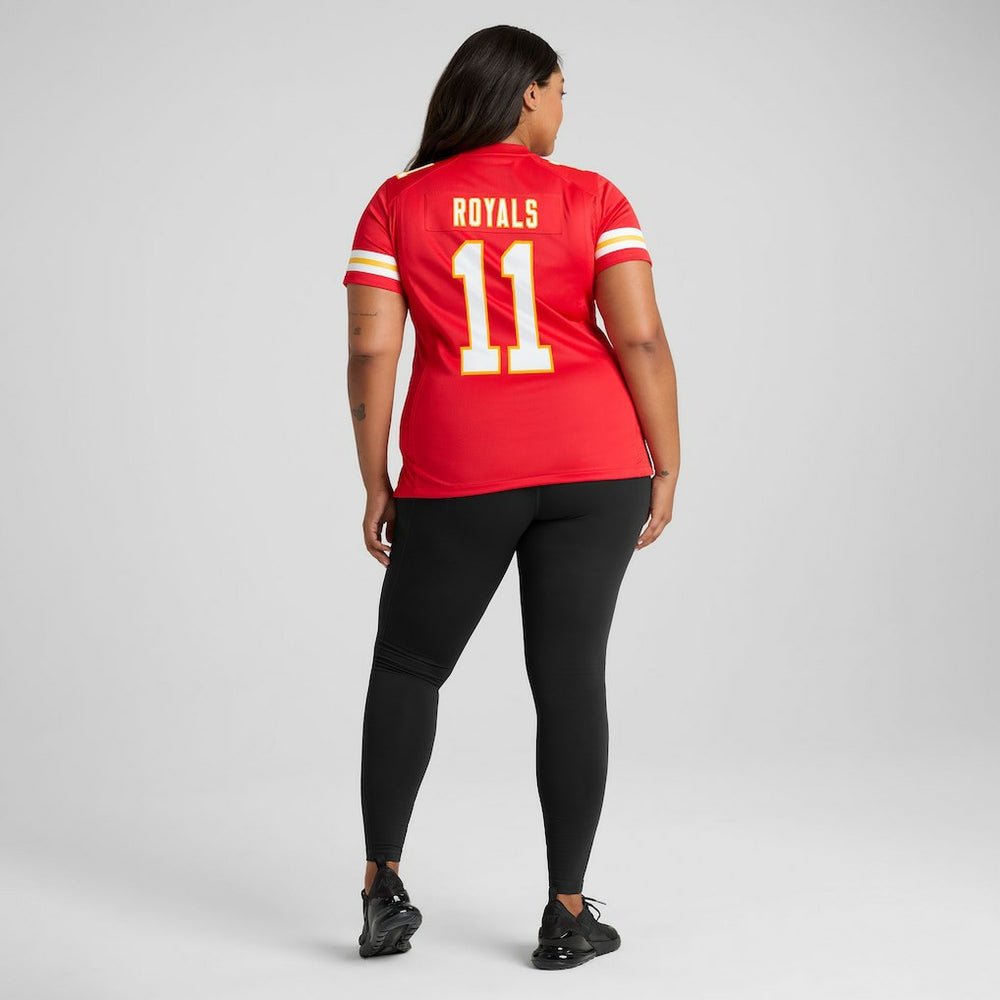 Nike Jalen Royals Kansas City Chiefs Women's Team Game Jersey Red