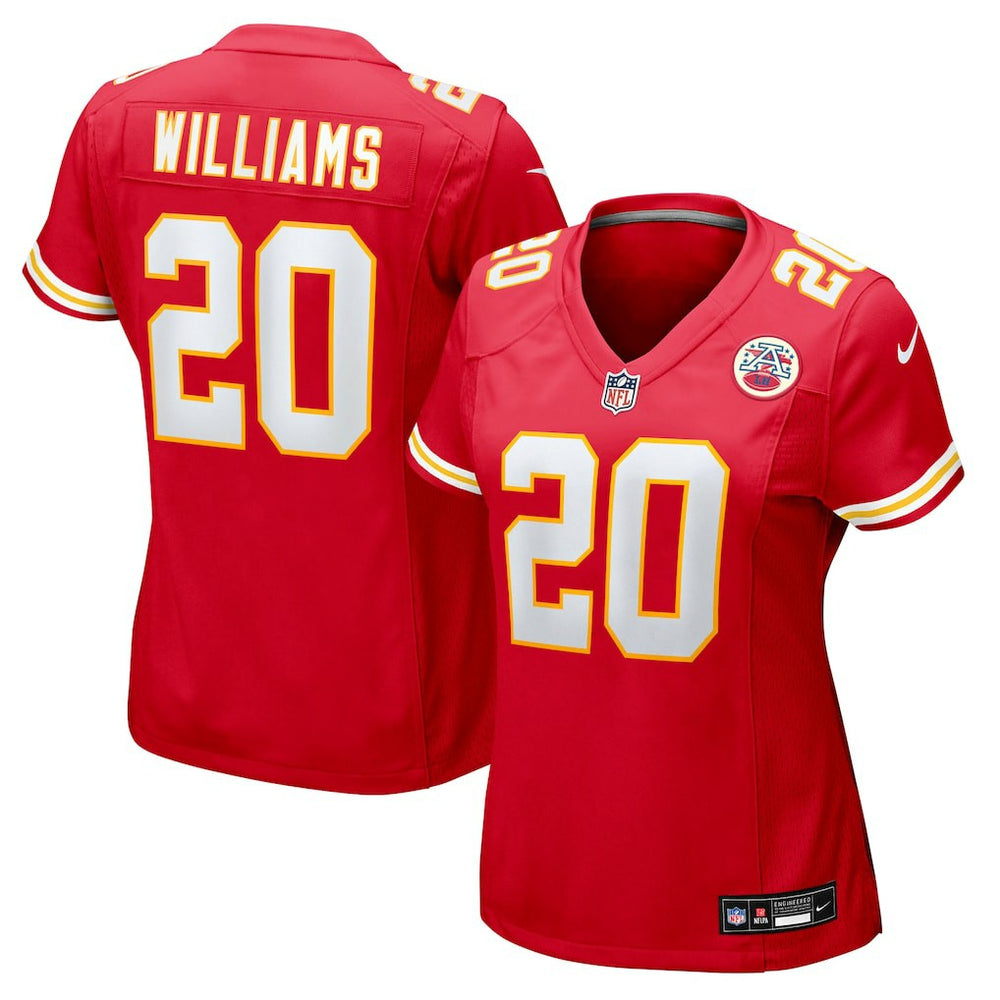 Nike Nohl Williams Kansas City Chiefs Women's Team Game Jersey Red