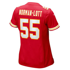 Nike Omarr Norman-Lott Kansas City Chiefs Women's Team Game Jersey Red