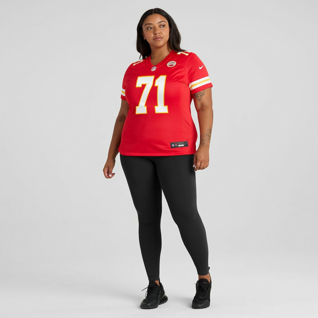 Nike Josh Simmons Kansas City Chiefs Women's Team Game Jersey Red