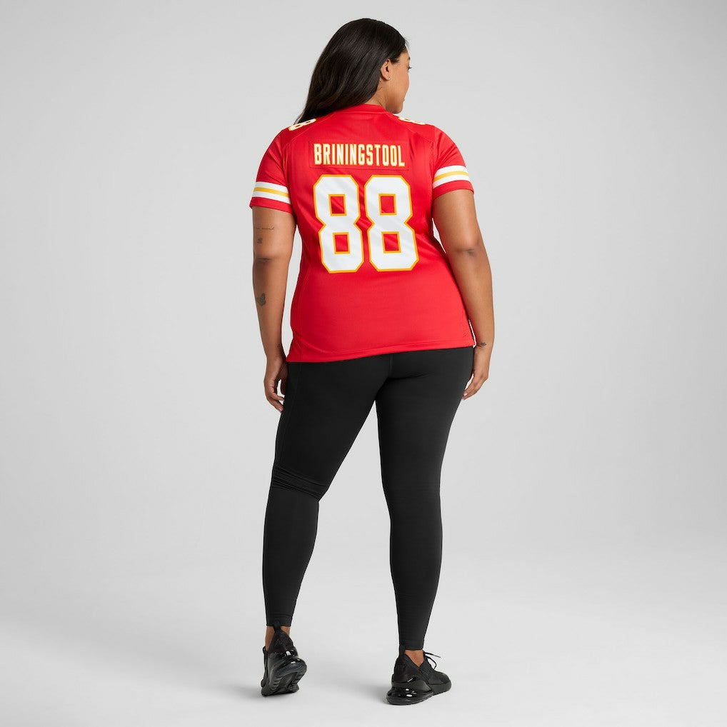 Nike Jake Briningstool Kansas City Chiefs Women's Team Game Jersey Red