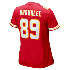 Nike Jason Brownlee Kansas City Chiefs Women's Team Game Jersey Red