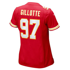 Nike Ashton Gillotte Kansas City Chiefs Women's Team Game Jersey Red