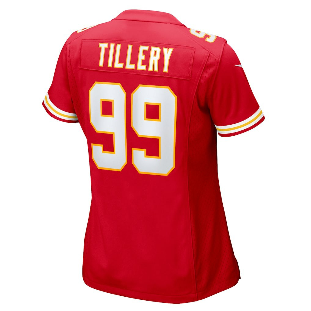 Nike Jerry Tillery Kansas City Chiefs Women's Team Game Jersey Red