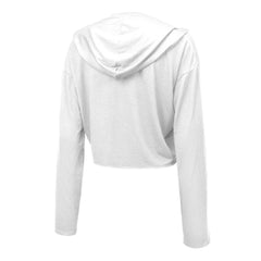 Justin Jefferson Minnesota Vikings Majestic Threads Women's Glitter Wordmark Hoodie White