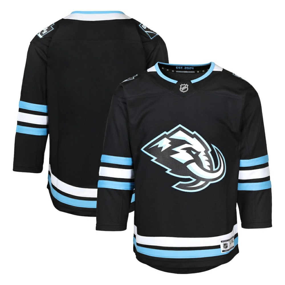 Utah Mammoth Youth Home Premier Jersey - Black - NHL 203445191