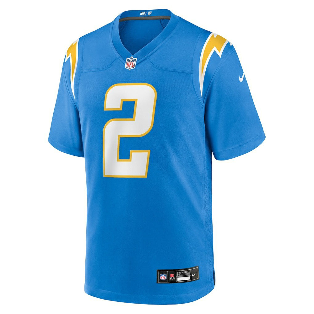 Nike Elijah Molden Los Angeles Chargers Team Game Jersey Powder Blue