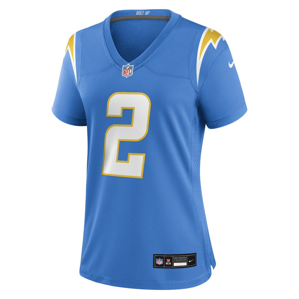 Nike Elijah Molden Los Angeles Chargers Women's Team Game Jersey Powder Blue