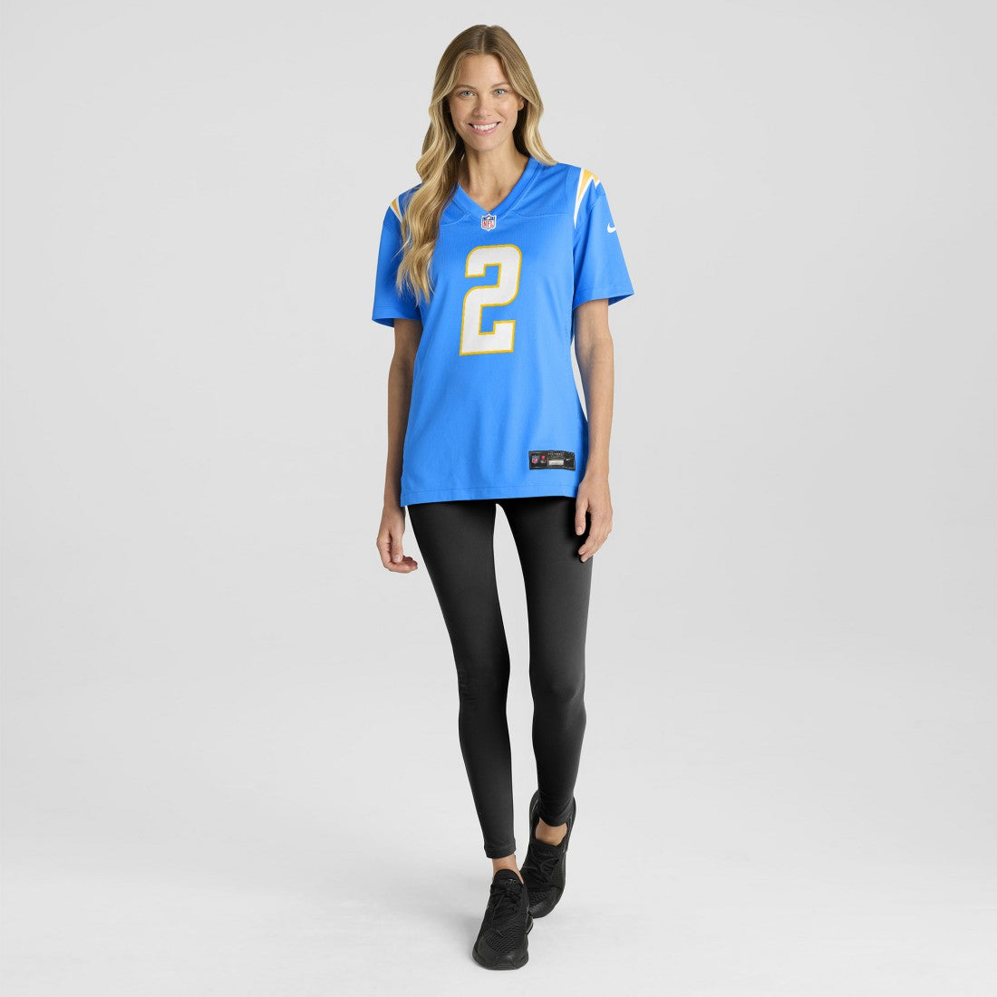 Nike Elijah Molden Los Angeles Chargers Women's Team Game Jersey Powder Blue