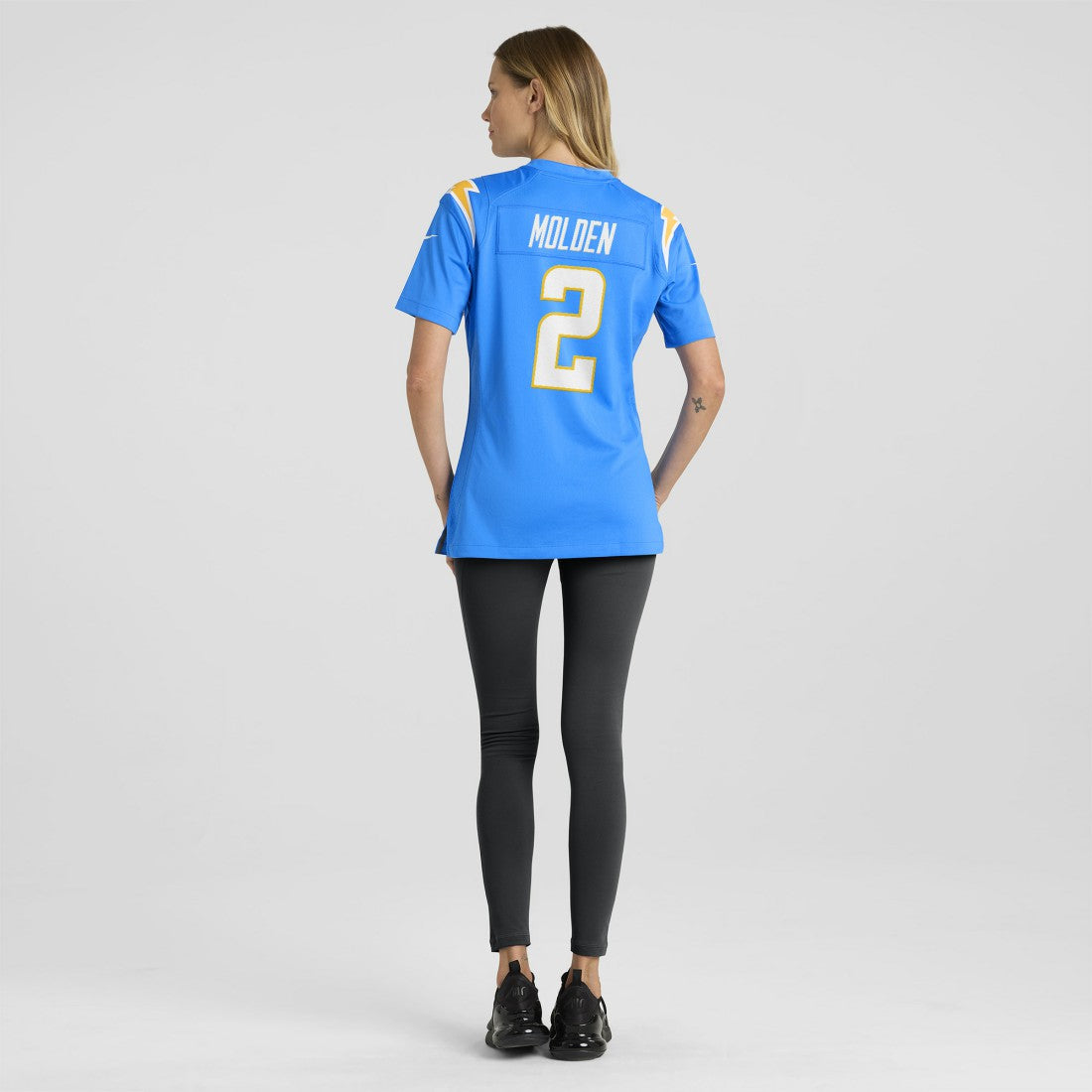 Nike Elijah Molden Los Angeles Chargers Women's Team Game Jersey Powder Blue