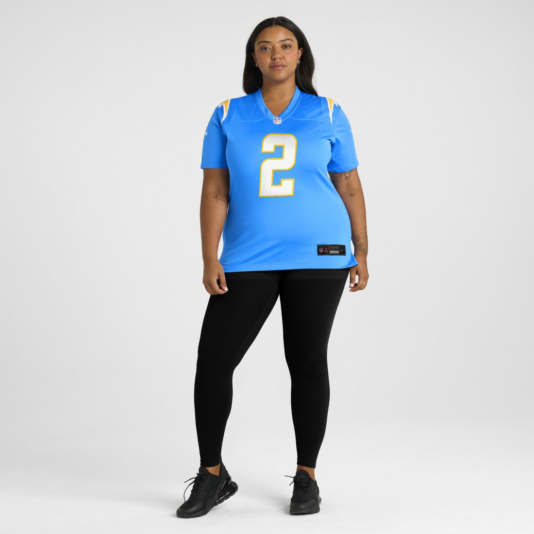 Nike Elijah Molden Los Angeles Chargers Women's Team Game Jersey Powder Blue