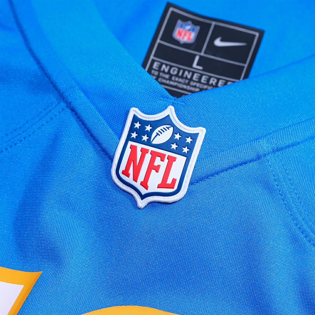 Nike Jordan Oladokun Los Angeles Chargers Team Game Jersey Powder Blue