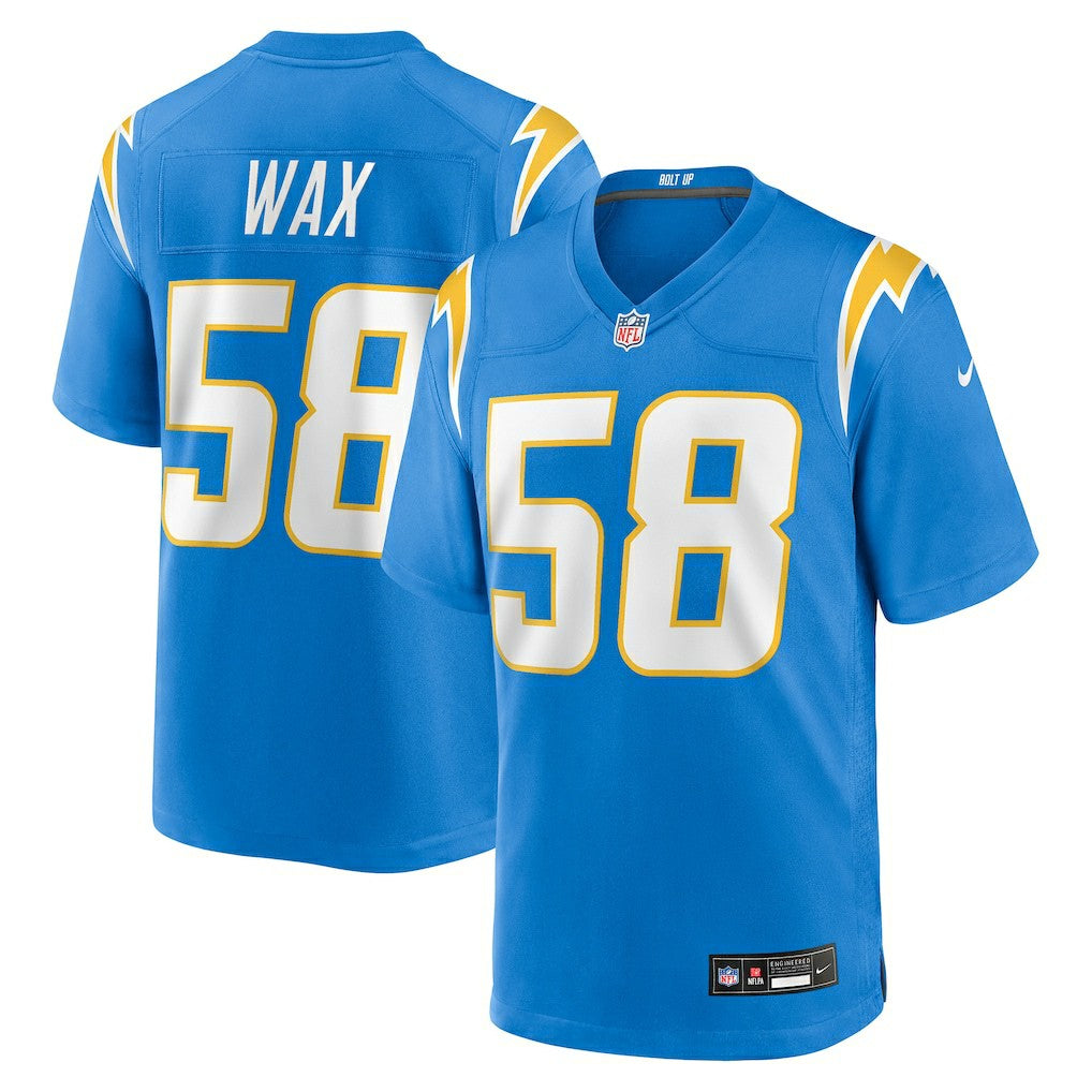 Nike Marlowe Wax Los Angeles Chargers Team Game Jersey Powder Blue