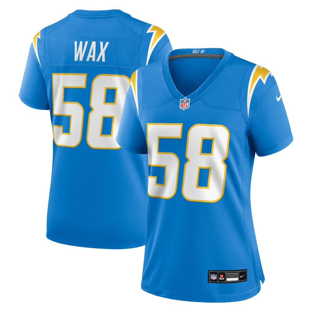 Nike Marlowe Wax Los Angeles Chargers Women's Team Game Jersey Powder Blue