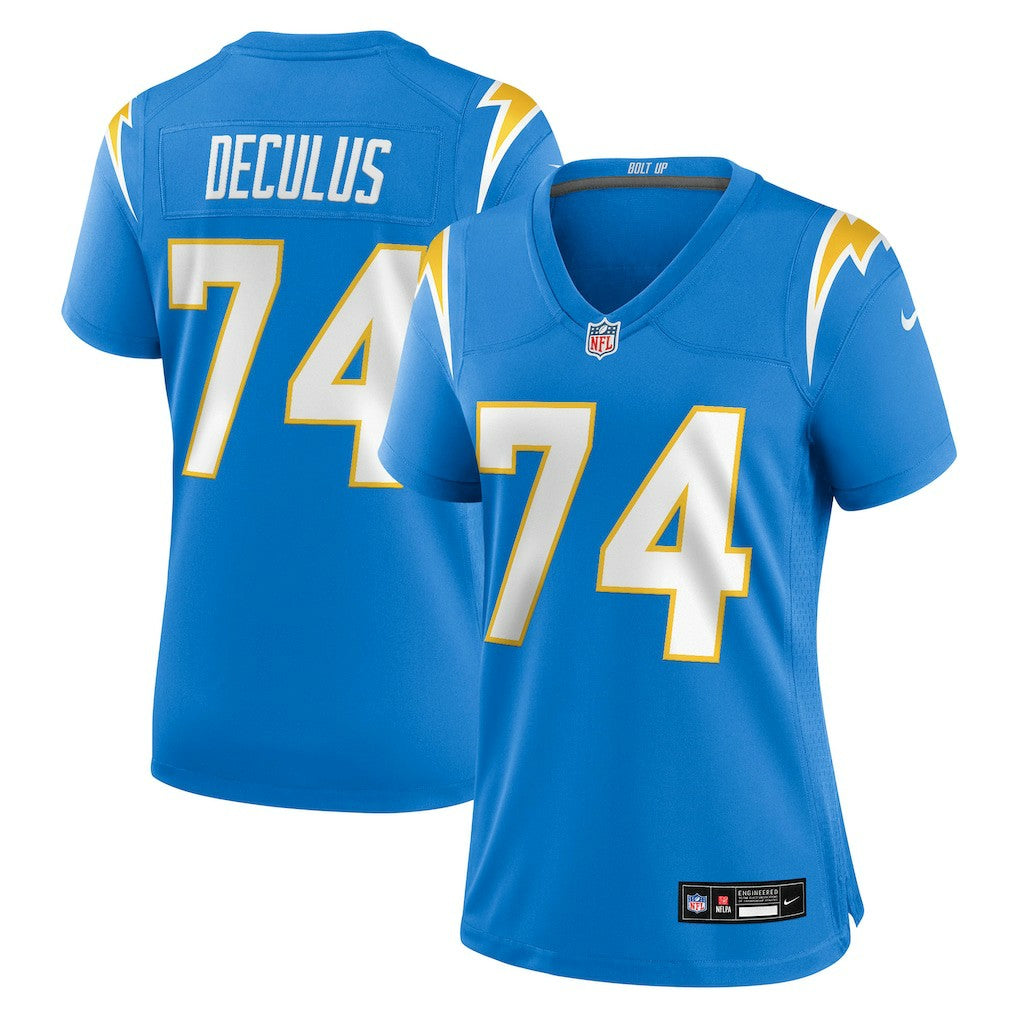 Nike Austin Deculus Los Angeles Chargers Women's Team Game Jersey Powder Blue