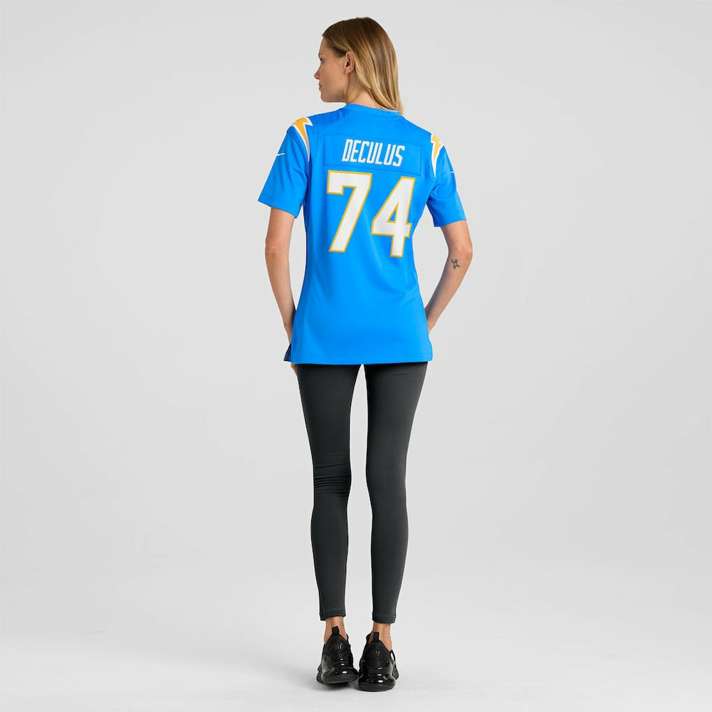 Nike Austin Deculus Los Angeles Chargers Women's Team Game Jersey Powder Blue