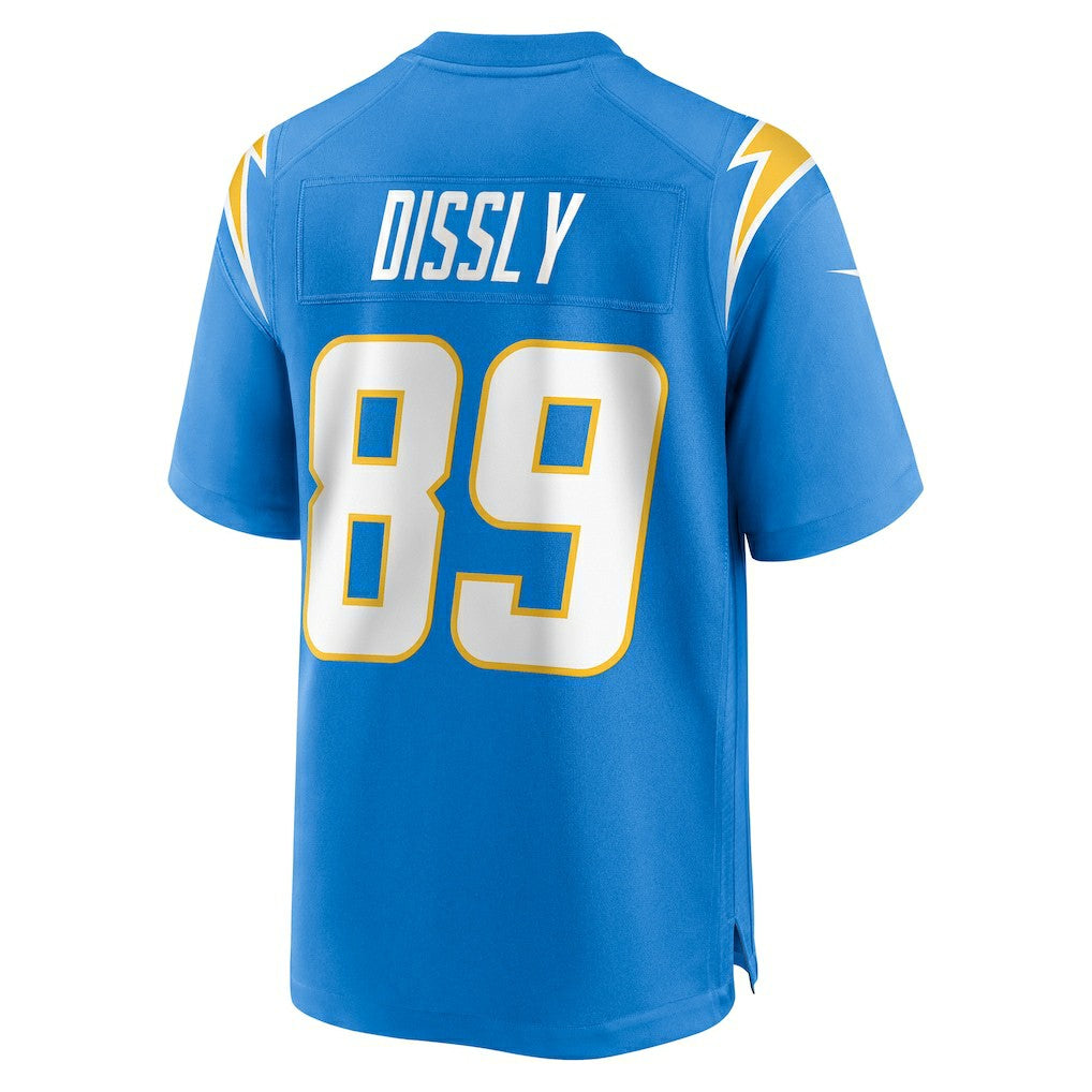 Nike Will Dissly Los Angeles Chargers Team Game Jersey Powder Blue