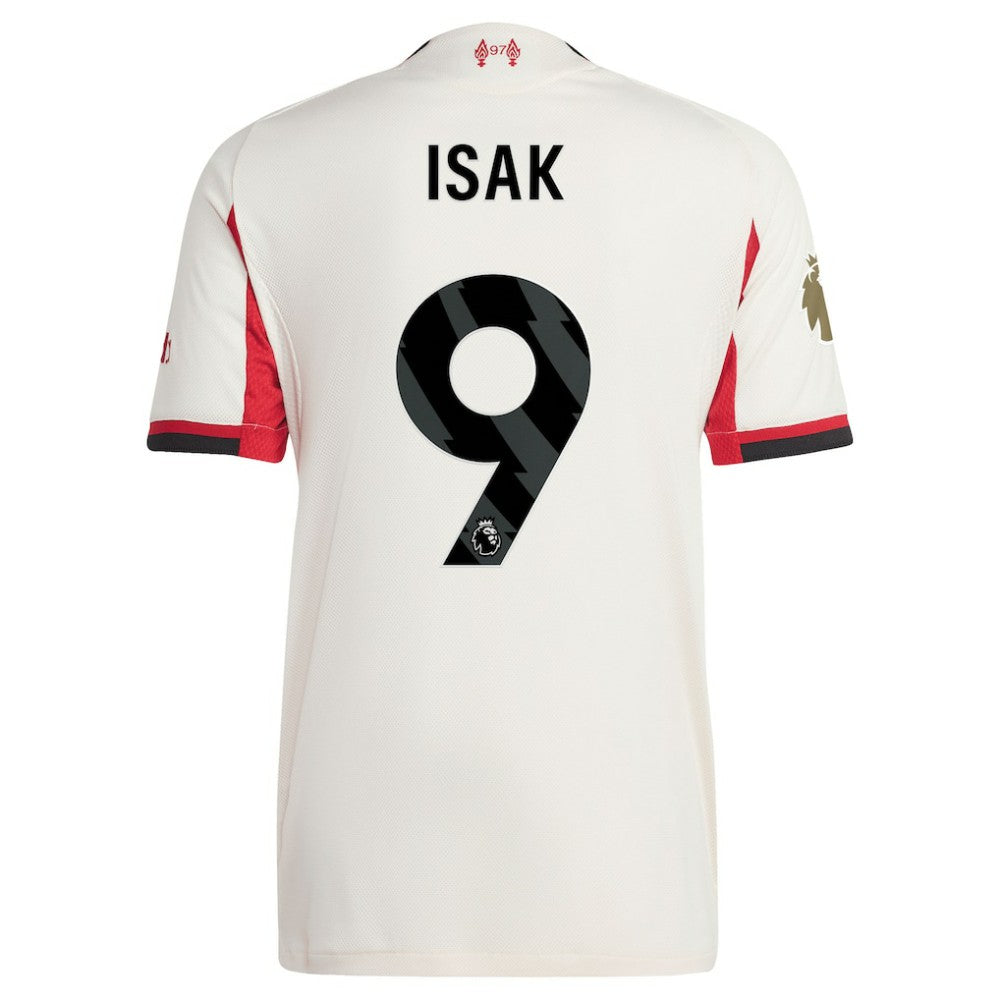 Alexander Isak Liverpool 2025/26 Away Player Jersey White - Adidas sale