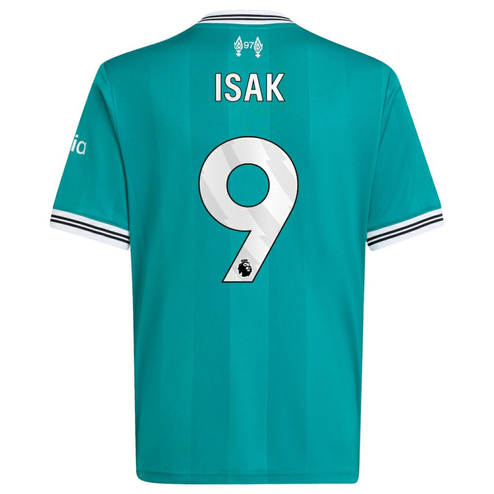 Alexander Isak Liverpool Youth 2025/26 Third Replica Player Jersey Green - Adidas cheap