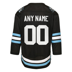 Utah Mammoth Youth Home Replica Custom Jersey - Black - NHL 203445707