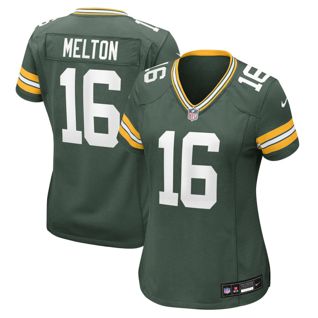 Nike Bo Melton Green Bay Packers Women's Team Game Jersey Green
