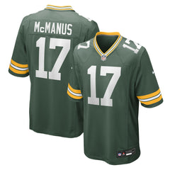 Nike Brandon McManus Green Bay Packers Team Game Jersey Green