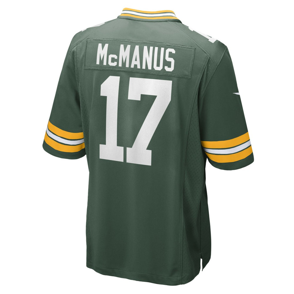 Nike Brandon McManus Green Bay Packers Team Game Jersey Green
