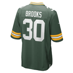 Nike Chris Brooks Green Bay Packers Team Game Jersey Green