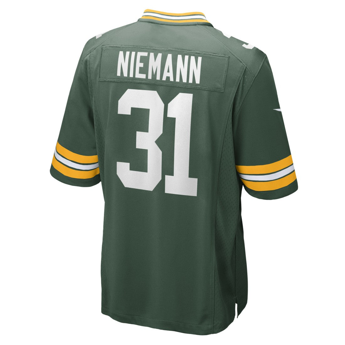 Nike Nick Niemann Green Bay Packers Team Game Jersey Green