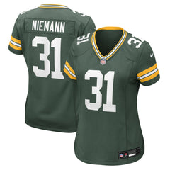 Nike Nick Niemann Green Bay Packers Women's Team Game Jersey Green