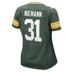 Nike Nick Niemann Green Bay Packers Women's Team Game Jersey Green