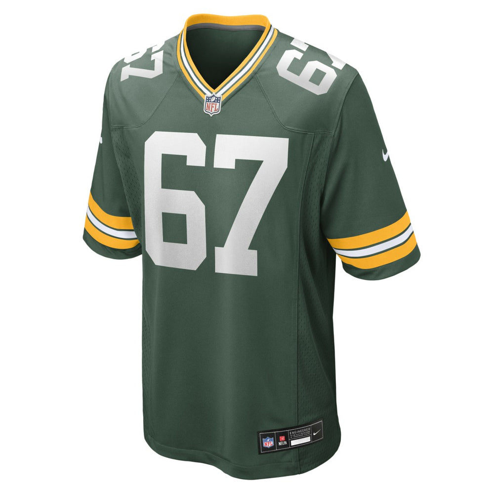 Nike Donovan Jennings Green Bay Packers Team Game Jersey Green