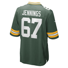 Nike Donovan Jennings Green Bay Packers Team Game Jersey Green