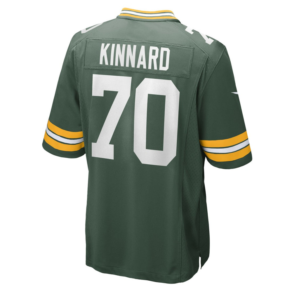 Nike Darian Kinnard Green Bay Packers Team Game Jersey Green