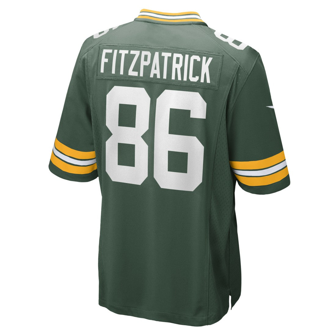 Nike John FitzPatrick Green Bay Packers Team Game Jersey Green