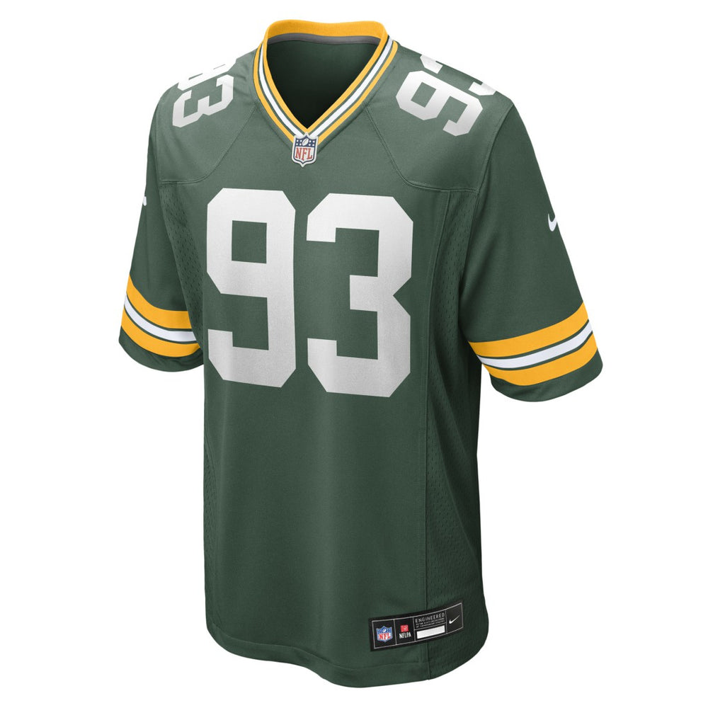 Nike Nazir Stackhouse Green Bay Packers Team Game Jersey Green