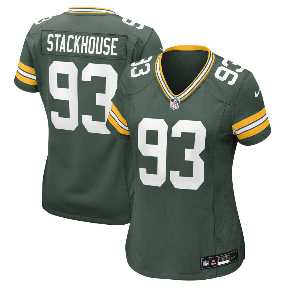 Nike Nazir Stackhouse Green Bay Packers Women's Team Game Jersey Green