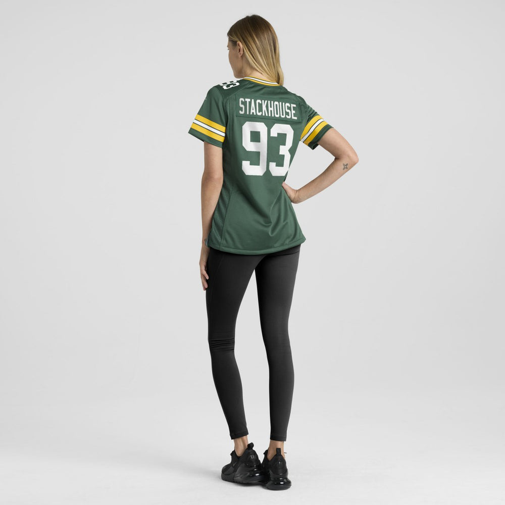 Nike Nazir Stackhouse Green Bay Packers Women's Team Game Jersey Green