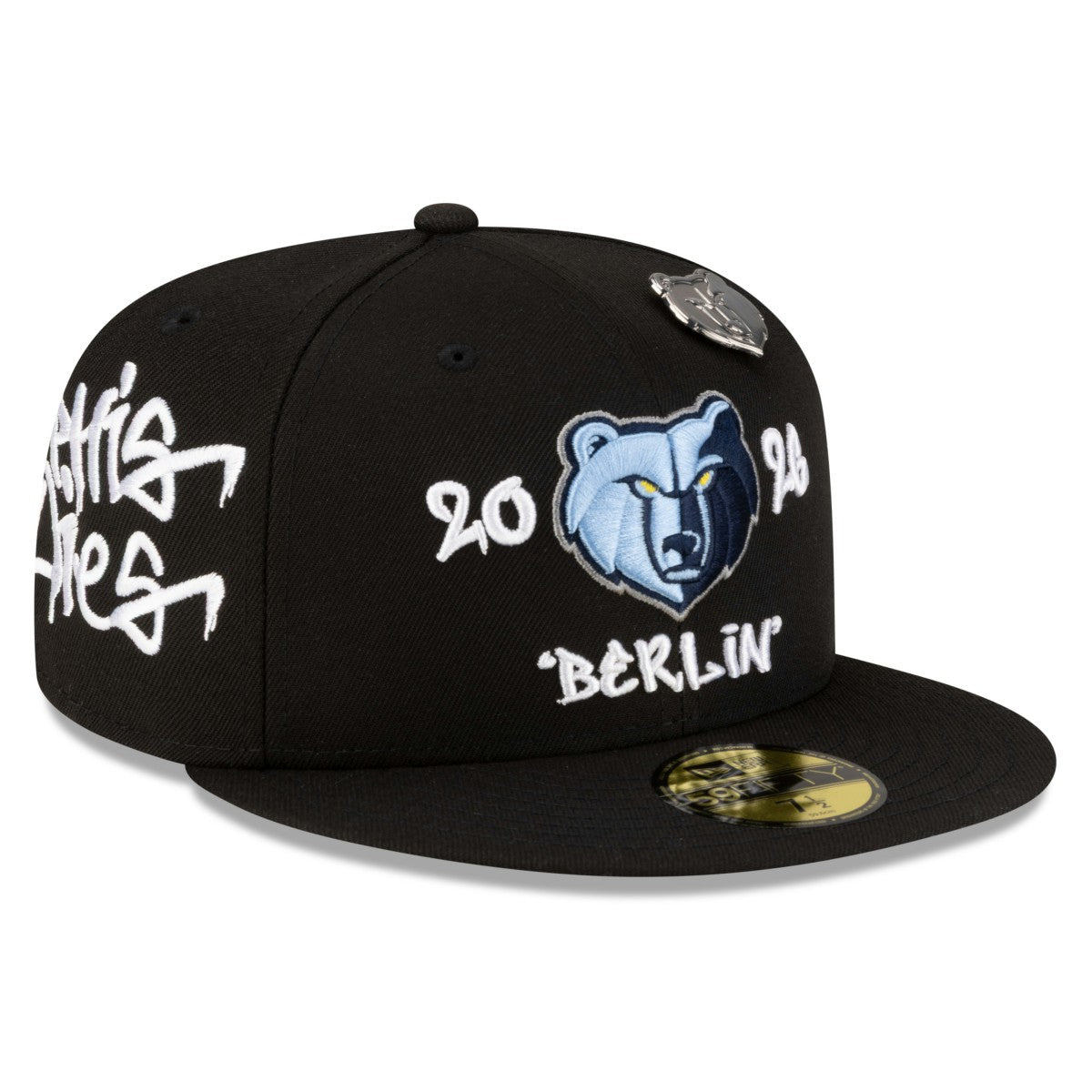 Memphis Grizzlies 2026 NBA Global Games Berlin 59FIFTY Fitted Hat Black | New Era Near Me