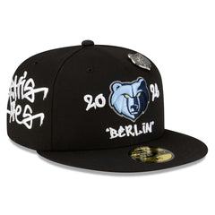 Memphis Grizzlies 2026 NBA Global Games Berlin 59FIFTY Fitted Hat Black | New Era Near Me