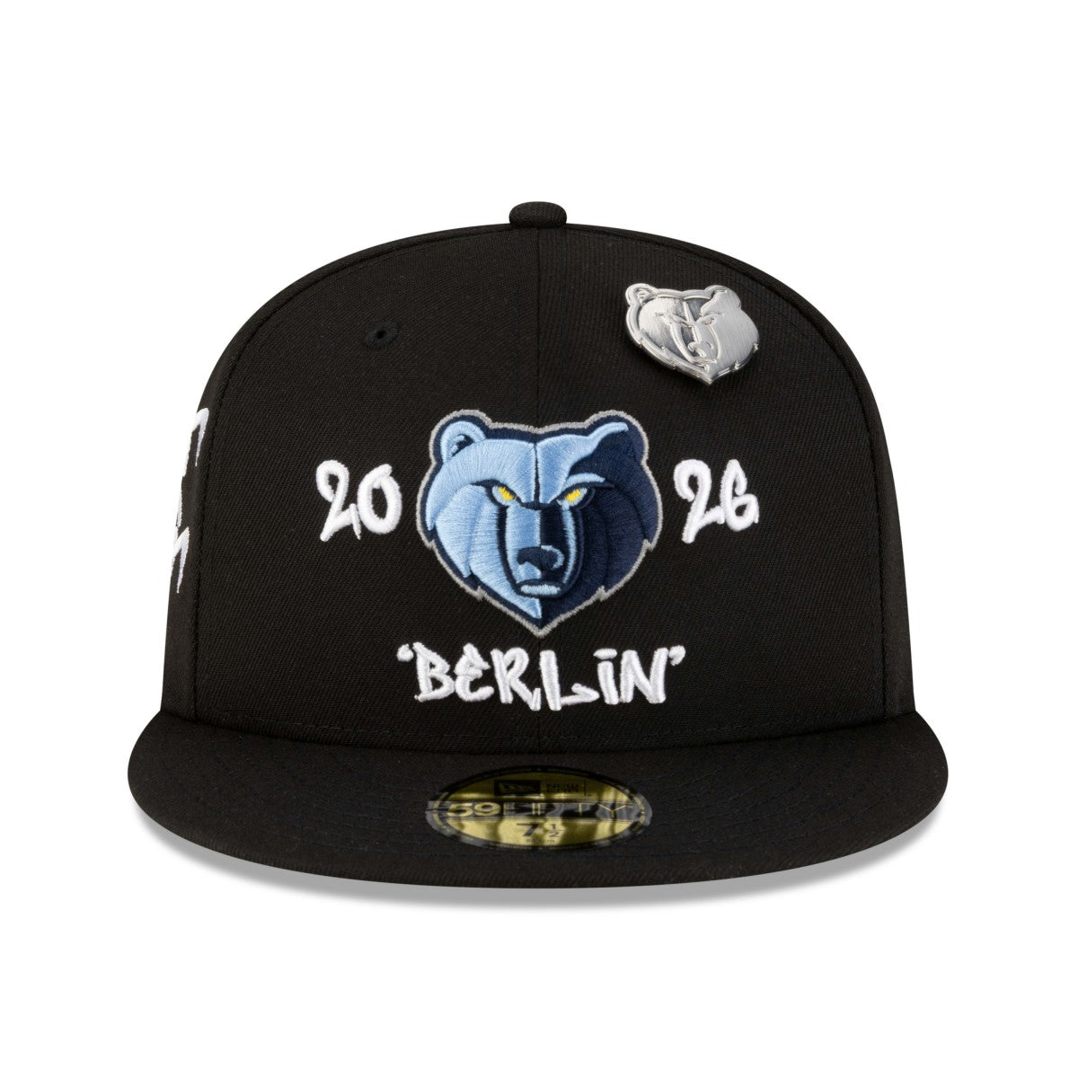 Memphis Grizzlies 2026 NBA Global Games Berlin 59FIFTY Fitted Hat Black | New Era Near Me