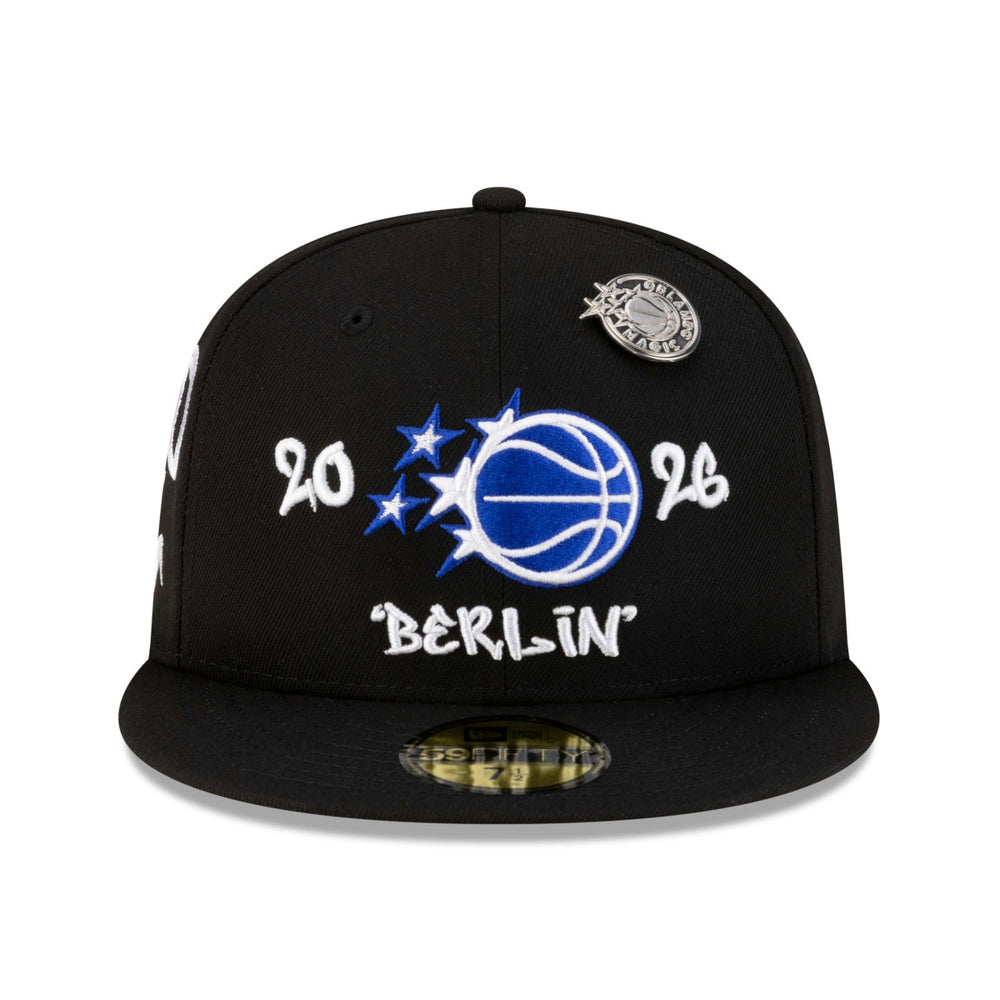 Orlando Magic 2026 NBA Global Games Berlin 59FIFTY Fitted Hat Black | New Era Lifestyle