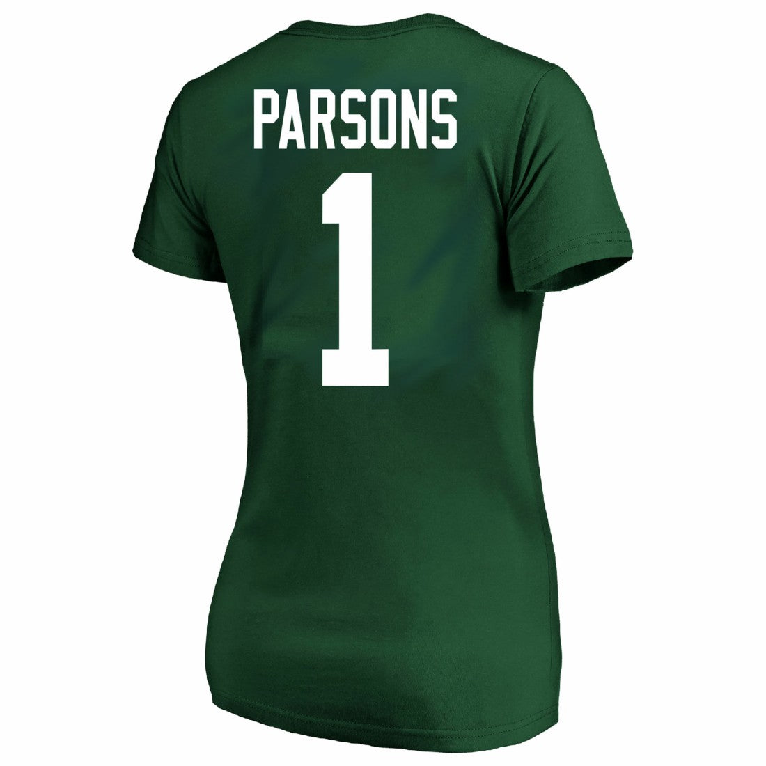 Fanatics Micah Parsons Green Bay Packers Women's Plus Size Name & Number V-Neck T-Shirt Green
