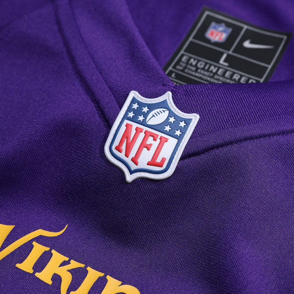 Nike Dwight McGlothern Minnesota Vikings Team Game Jersey Purple