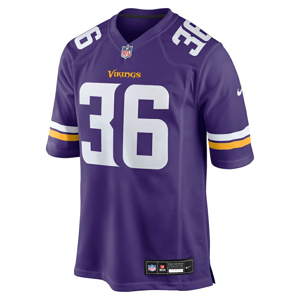Nike Zavier Scott Minnesota Vikings Team Game Jersey Purple
