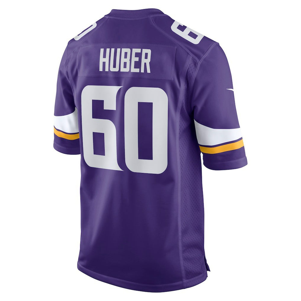 Nike Joe Huber Minnesota Vikings Team Game Jersey Purple