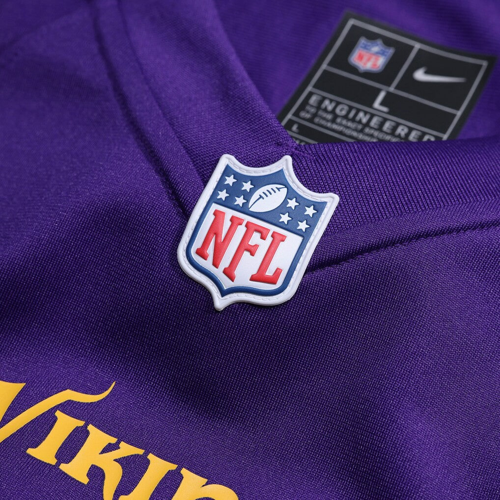 Nike Ben Yurosek Minnesota Vikings Team Game Jersey Purple