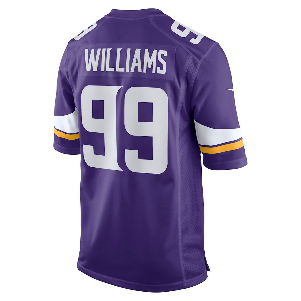 Nike Elijah Williams Minnesota Vikings Team Game Jersey Purple